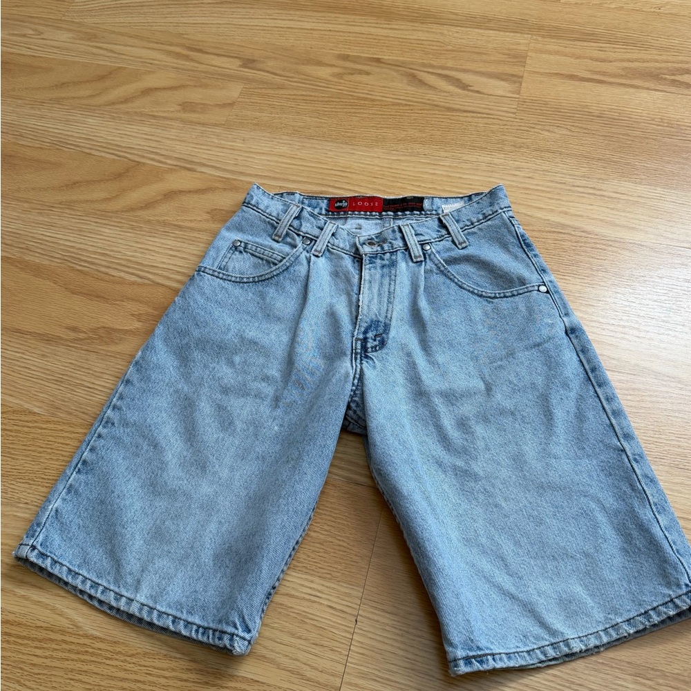 Levi's Light Blue Denim Men's Shorts 90s Levi’s Silvertab (Loose) Shorts